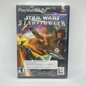 Star Wars-Starfighter (Sony PlayStation 2) - PS2 NEW SEALED
